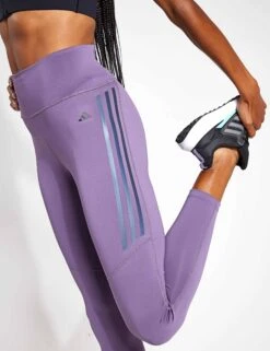 ADIDAS DailyRun 3-Stripes 7/8 Leggings - Shadow Violet 6 ADIDAS DailyRun 3-Stripes 7/8 Leggings - Shadow Violet -Elevate Fitwear Sales Store 8021S Adidas DailyRun 3 Stripe 7 8 Tight IJ6857 shadow violet 0004