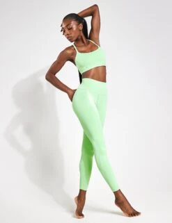 ADIDAS All Me 7/8 Leggings - Semi Green Spark 7 ADIDAS All Me 7/8 Leggings - Semi Green Spark -Elevate Fitwear Sales Store Adidas All Me 7 8 L SEGRSP IR7923 GREEN 0001