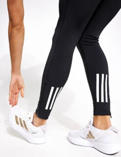 ADIDAS DailyRun Full Length Leggings - Black/White -Elevate Fitwear Sales Store Adidas DailyRun 1 1 T BLACK WHITE IU1644 Black 0019