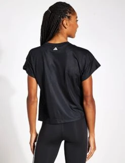 ADIDAS HIIT AEROREADY Quickburn Training Tee - Black/White 10 ADIDAS HIIT AEROREADY Quickburn Training Tee - Black/White -Elevate Fitwear Sales Store Adidas HIIT AEROREADY Quickburn Training Tee HY5407 black white 0003