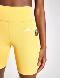 ADIDAS Optime 7-Inch Leggings - Semi Spark -Elevate Fitwear Sales Store Adidas OPTIME ST 7INCH L SEMSPA IT9103 YELLOW 0004