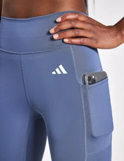 ADIDAS Optime Full-Length Leggings - Preloved Ink -Elevate Fitwear Sales Store Adidas OPTIME STRIPE HR FULL LENGTH LEGGING PRLOIN IT9110 BLUE 0004 1