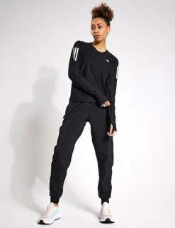 ADIDAS Own The Run Long Sleeve Tee - Black -Elevate Fitwear Sales Store Adidas OWN THE RUN LONGSLEEVE IN1568 BLACK 0016