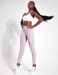 ADIDAS TLRD Impact Training High-Support Bra - White -Elevate Fitwear Sales Store Adidas TLRDIM HS BRA WHITE IT6675 White 0013