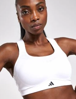 ADIDAS TLRD Impact Training High-Support Bra - White -Elevate Fitwear Sales Store Adidas TLRDIM HS BRA WHITE IT6675 White 0018