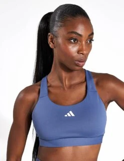 ADIDAS TLRDREACT Training High-Support Bra - Preloved Ink