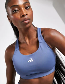 ADIDAS TLRDREACT Training High-Support Bra - Preloved Ink -Elevate Fitwear Sales Store Adidas TLRDRCT HIGH SUPPORT BRA IT6687 BLUE 0019