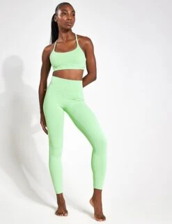ADIDAS All Me Light Support Bra - Semi Green Spark -Elevate Fitwear Sales Store Adidas WTR D4T TK SEGRSP IT6750 GREEN 0028