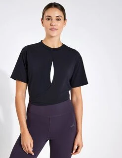 ADIDAS Yoga Studio T-Shirt - Black