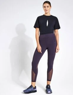 ADIDAS Yoga Studio T-Shirt - Black -Elevate Fitwear Sales Store Adidas Yoga Studio Black 0002