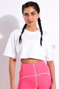 Future Playground Crop Top - White