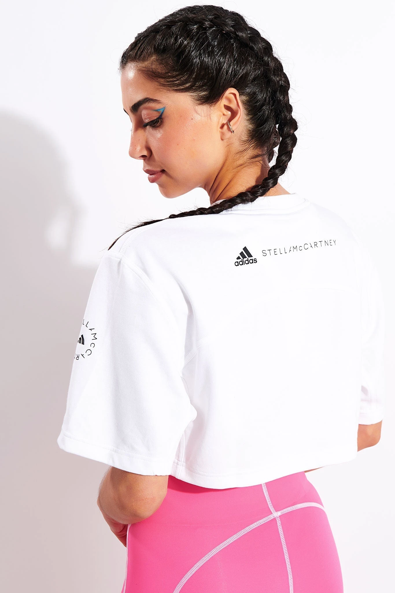 Future Playground Crop Top - White 2 Future Playground Crop Top - White - Image 2