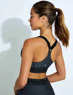 Airlift Suit Up Bra - Anthracite -Elevate Fitwear Sales Store Alo Yoga AIRLIFT SUIT UP BRA W9360R ANTHRACITE 0032