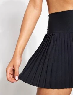 Grand Slam Tennis Skort - Black 11 Grand Slam Tennis Skort - Black -Elevate Fitwear Sales Store Alo Yoga GRAND SLAM TENNIS SKIRT W6289R BLACK 0006