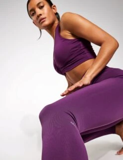 High Waisted Airbrush Legging - Dark Plum 7 High Waisted Airbrush Legging - Dark Plum -Elevate Fitwear Sales Store Alo Yoga HIGH WAIST AIRBRUSH LEGGING W5473R DARK PLUM 0047 RS