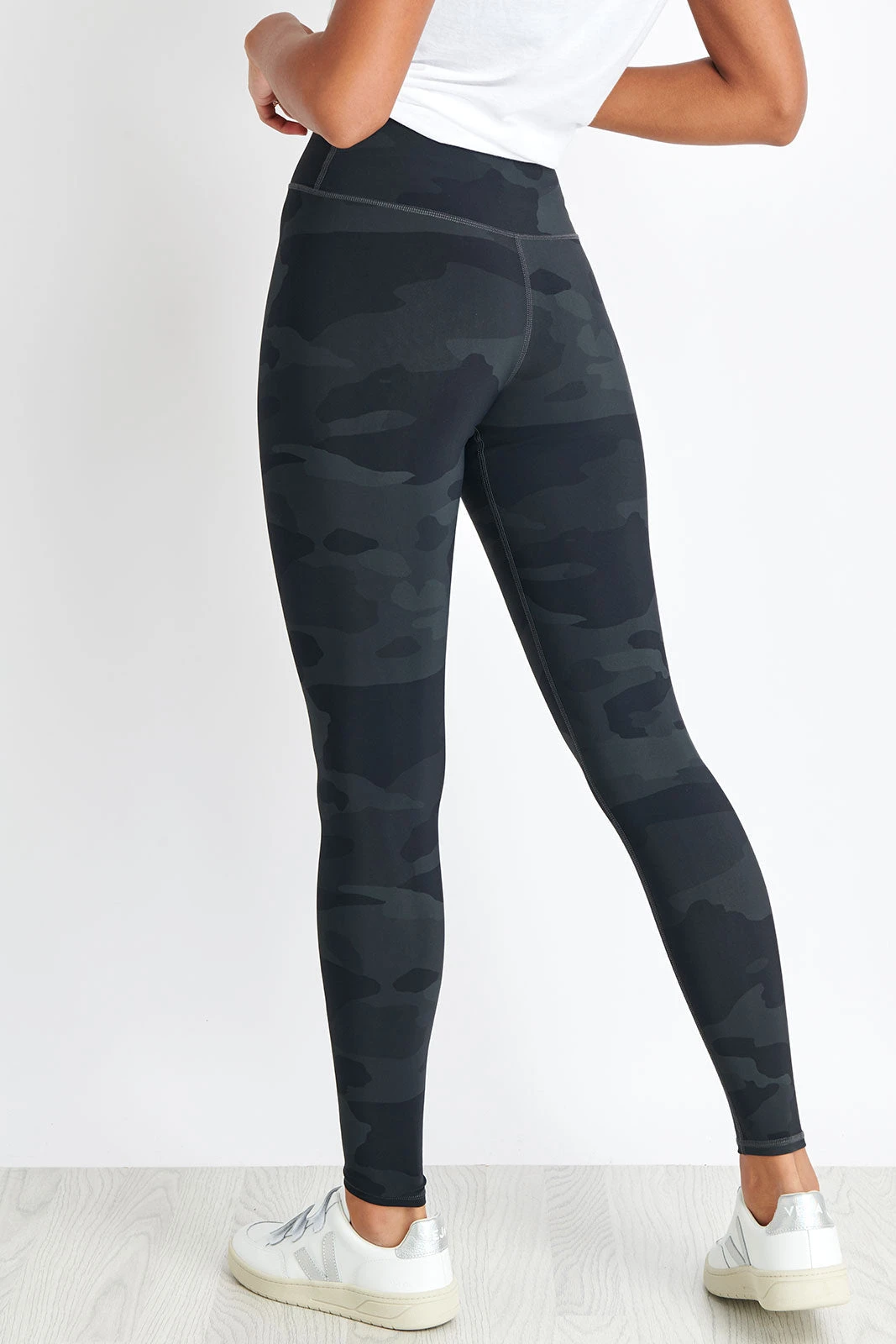 High Waisted Vapor Legging - Black Camo 2 High Waisted Vapor Legging - Black Camo - Image 2