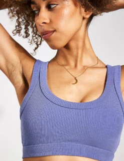 Wellness Bra - Infinity Blue -Elevate Fitwear Sales Store Alo Yoga WELLNESS BRA W9634R INFINITY BLUE 0037