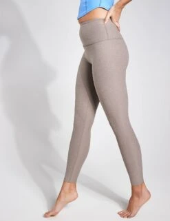Beyond Yoga Spacedye Caught In The Midi High Waisted Legging - Birch Heather