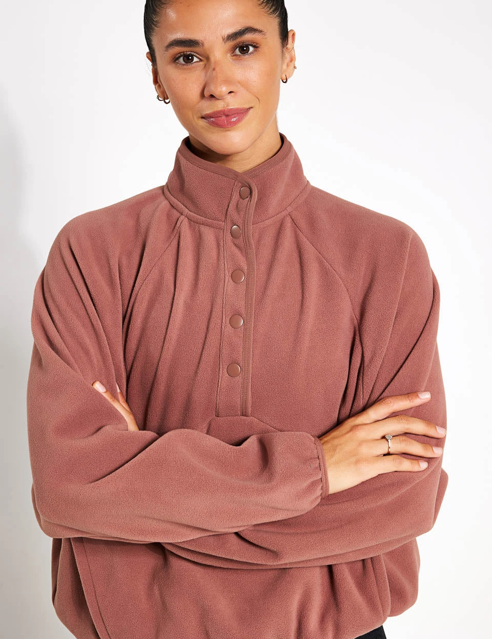 Beyond Yoga Tranquility Pullover - Nutmeg 3 Beyond Yoga Tranquility Pullover - Nutmeg - Image 3