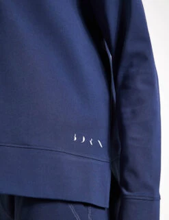 Born Daba Sweatshirt - Sailor Blue 7 Born Daba Sweatshirt - Sailor Blue -Elevate Fitwear Sales Store BORN Daba Sweatshirt O21A CS91 SW O22 Sailor Blue 0005