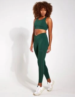 Born Nara Bra - Moss -Elevate Fitwear Sales Store BORN Nara Perf Bra I22CS70 BM Moss 0008