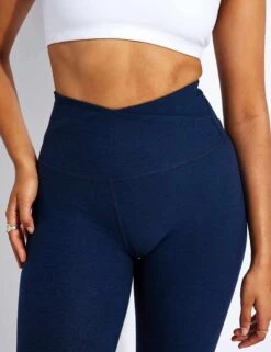 Beyond Yoga Spacedye At Your Leisure High Waisted Midi Legging - Nocturnal Navy -Elevate Fitwear Sales Store Beyond Yoga CF Spacedye At Your Leisure High Waisted Legging SD3463 Nocturnal Navy 0007