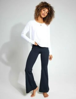 Beyond Yoga Featherweight Daydreamer Pullover - Cloud White -Elevate Fitwear Sales Store Beyond Yoga Featherweight Daydreamer Pullover LWSD7792 Cloud White 0012