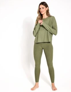 Beyond Yoga Featherweight Daydreamer Pullover - Moss Green Heather 7 Beyond Yoga Featherweight Daydreamer Pullover - Moss Green Heather -Elevate Fitwear Sales Store Beyond Yoga Featherweight Daydreamer Pullover LWSD7792 MGHM 0012