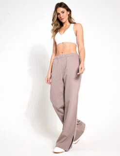 Beyond Yoga On The Go Pant - Birch Heather