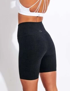 Beyond Yoga Spacedye Biker Short - Darkest Night -Elevate Fitwear Sales Store Beyond Yoga SPACEDYE HIGH WAISTED BIKER SHORT SD5054 DARKEST NIGHT 0003