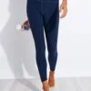 Beyond Yoga Spacedye Caught In The Midi High Waisted Legging - Nocturnal Navy