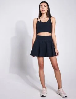 Beyond Yoga Spacedye Hot Shot Circle Skort - Darkest Night 6 Beyond Yoga Spacedye Hot Shot Circle Skort - Darkest Night -Elevate Fitwear Sales Store Beyond Yoga Spacedye Hot Shot Circle Skirt SD5124 Darkest Night 0011