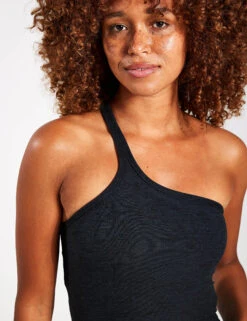 Beyond Yoga Spacedye One Up Cropped Tank - Darkest Night -Elevate Fitwear Sales Store Beyond Yoga Spacedye One Up Cropped Tank SD4663 Darkest Night 0019