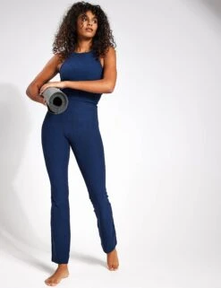 Beyond Yoga Spacedye Practice High Waisted Pant - Nocturnal Navy -Elevate Fitwear Sales Store Beyond Yoga Spacedye Practice High Waisted Pant SD1111 Nocturnal Navy 0002