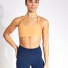 Beyond Yoga Spacedye Slim Racerback Bra - Marmalade Heather