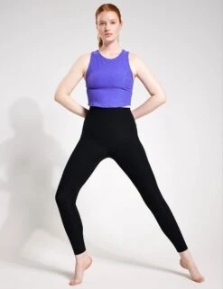 Beyond Yoga Spacedye Motivate Cropped Tank - Ultra Violet Heather -Elevate Fitwear Sales Store Beyond Yoga spacedye motivate cropped tank ultra violet heather 0014