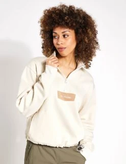 Columbia Lodge Quarter Zip - Chalk/Canoe