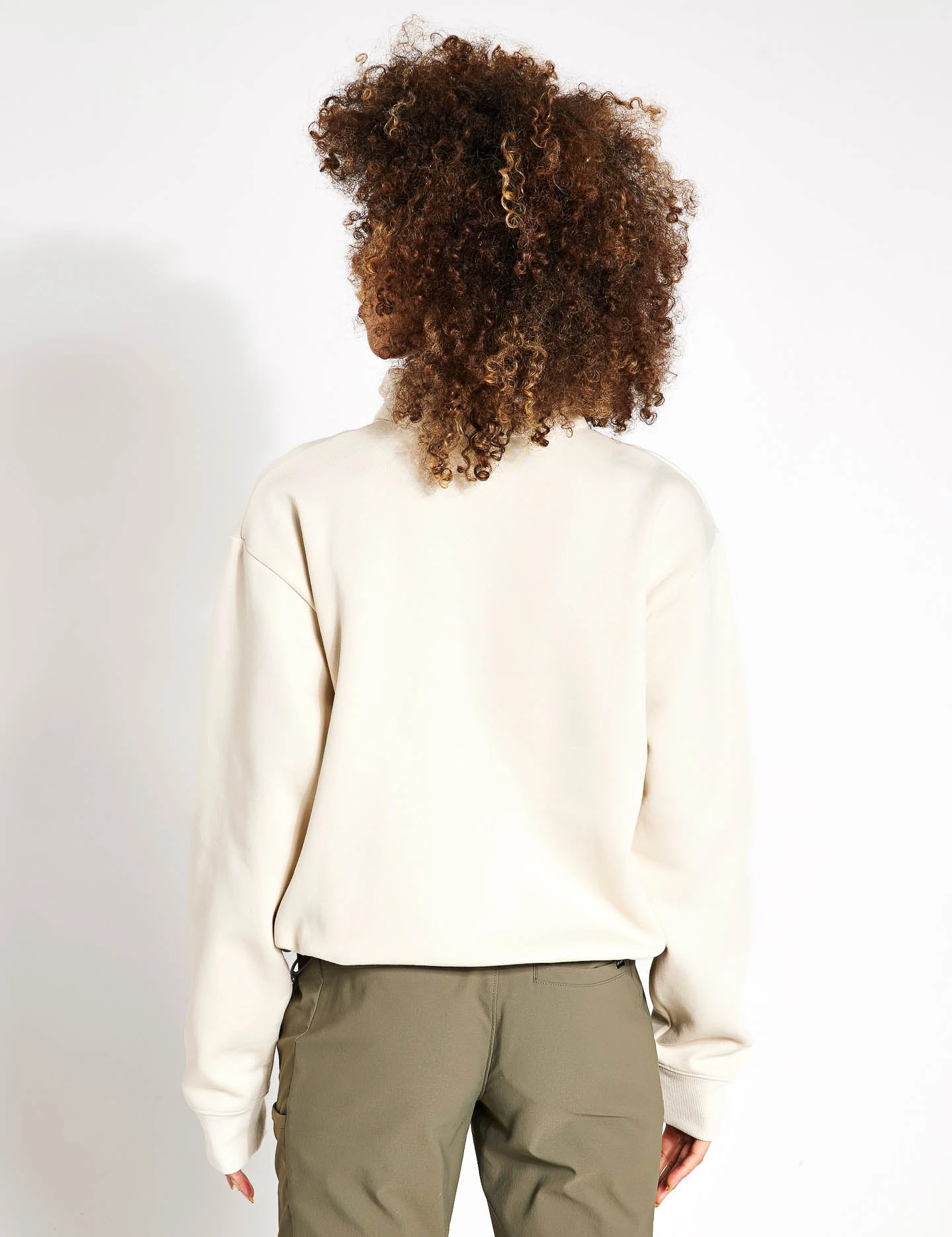 Columbia Lodge Quarter Zip - Chalk/Canoe 2 Columbia Lodge Quarter Zip - Chalk/Canoe - Image 2