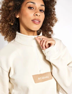 Columbia Lodge Quarter Zip - Chalk/Canoe 6 Columbia Lodge Quarter Zip - Chalk/Canoe -Elevate Fitwear Sales Store Columbia Columbia Lodge Quarter Zip 2073531191 CHALK 0021