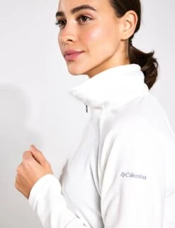 Columbia Glacial IV Half Zip Fleece - Sea Salt -Elevate Fitwear Sales Store Columbia Glacial IV 1 2 Zip Fleece 1802201 125 Sea Salt 0019