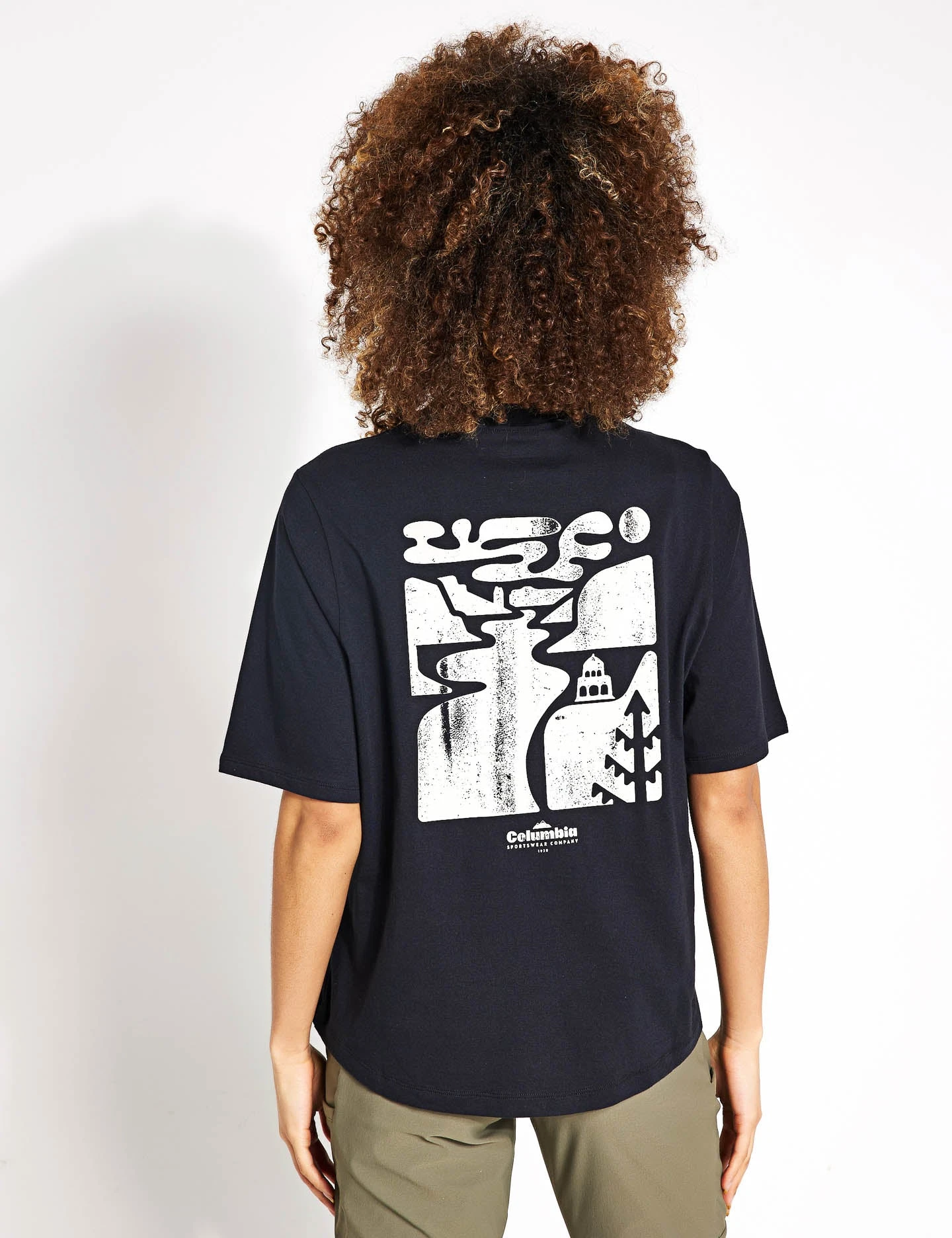 Columbia North Cascades Graphic T-Shirt - Black/Simple Gorge 1 Columbia North Cascades Graphic T-Shirt - Black/Simple Gorge