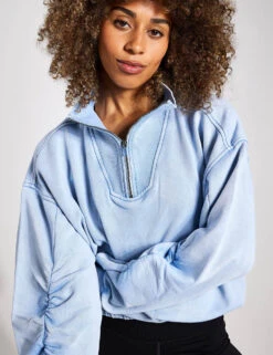 Valley Girl Sweat - Cloudy Waters -Elevate Fitwear Sales Store FP MOVEMENT VALLEY GIRL SWEAT UNLINED OB1678480 5413 CLOUDY WATERS 0038