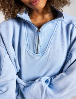 Valley Girl Sweat - Cloudy Waters -Elevate Fitwear Sales Store FP MOVEMENT VALLEY GIRL SWEAT UNLINED OB1678480 5413 CLOUDY WATERS 0039