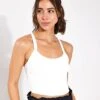 All Clear Cami Solid - White