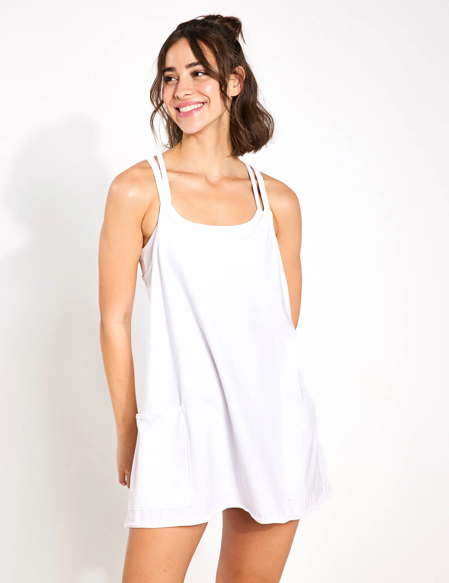 Hot Shot Mini Dress - White 1 Hot Shot Mini Dress - White