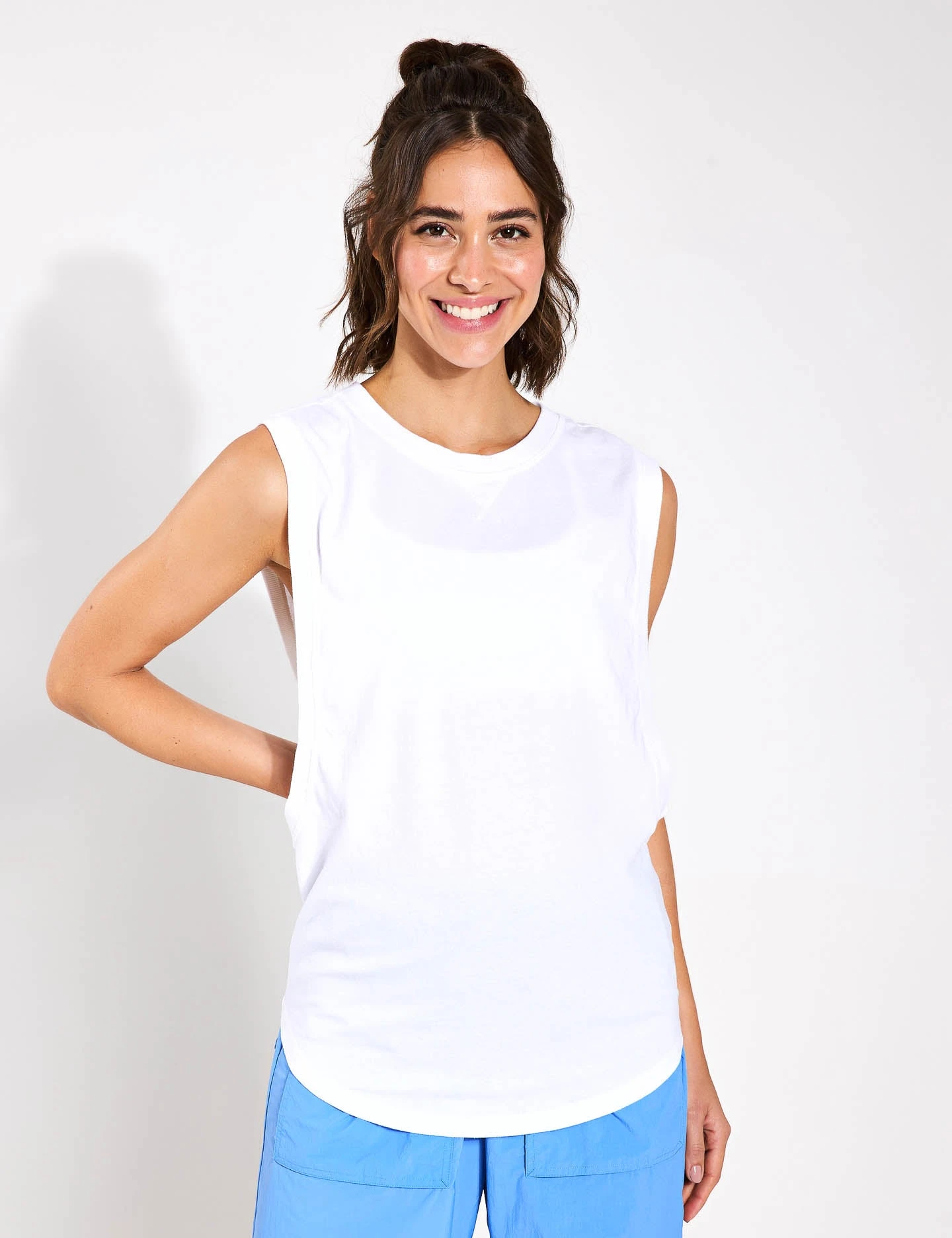Spin Tank - White 1 Spin Tank - White