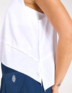 Tempo Tank - White -Elevate Fitwear Sales Store FP Movement Tempo Tank White FP OB1886297 1100S White 0004