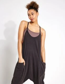 Hot Shot Onesie - Washed Black -Elevate Fitwear Sales Store FP Movement free people movement hot shot onesie washed black 0017
