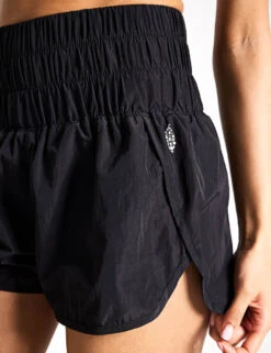 The Way Home Shorts - Black -Elevate Fitwear Sales Store FP Movement free people movement the way home shorts black OB1128291 0010 S 0002