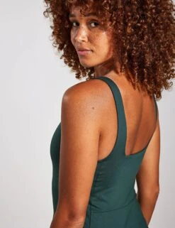 Tommy Dress - Moss 9 Tommy Dress - Moss -Elevate Fitwear Sales Store GIRLFRIEND TOMMY DRESS 6083 GG MOSS 0020